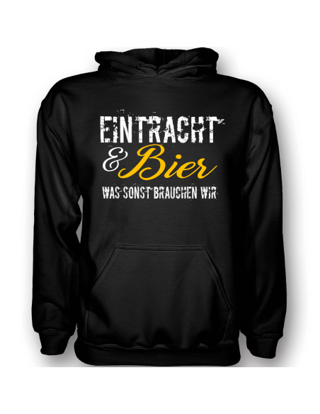 Eintracht und Bier was sonst brauchen wir T-Shirt Hoodie Party, Fun & Urlaub 18,90 €