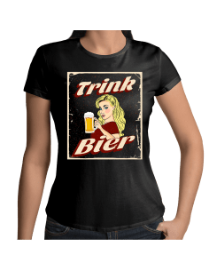 Trink Bier Retro T-Shirt Hoodie Party, Fun & Urlaub 18,90 € 2