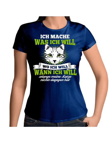 SOLANGE MEINE KATZE NICHTS DAGEGEN HAT T-Shirt Hoodie Sport & Freizeit 18,90 €