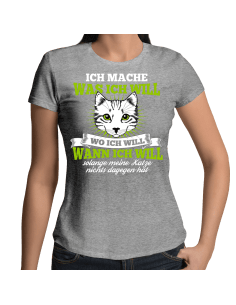 SOLANGE MEINE KATZE NICHTS DAGEGEN HAT T-Shirt Hoodie Sport & Freizeit 18,90 € 2