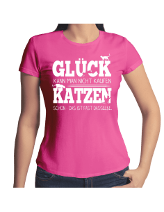 Glück kann man nicht kaufen - Katzen schon T-Shirt Hoodie Sport & Freizeit 18,90 €