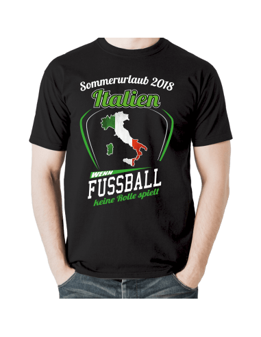 Italien 2018 Wenn Fussball keine Rolle spielt T-Shirt Sport & Freizeit 18,90 €