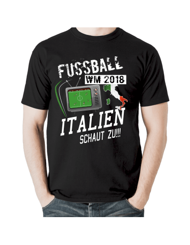 Fussball WM 2018 Italien schaut zu - Fan T-Shirt Sport & Freizeit 18,90 €
