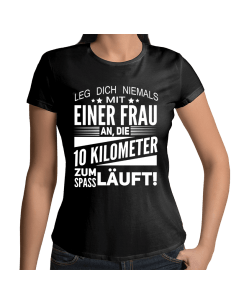 LAUFEN & JOGGEN - 10 Kilometer ZUM SPASS T-Shirt Hoodie Sport & Freizeit 18,90 €