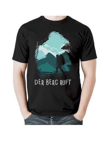 Der Berg Ruft Hiking T-Shirt Hoodie Sport & Freizeit 18,90 €