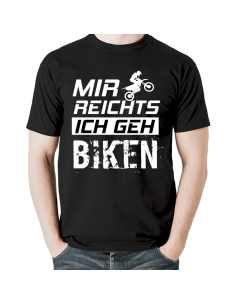 Mir reichts ich geh biken Motocross T-Shirt Hoodie Cars & Bikes 18,90 €