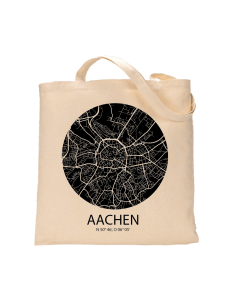 Jutebeutel nature \\"Aachen Sky Eye negativ\\" Zubehör & Geschenke 9,99 €
