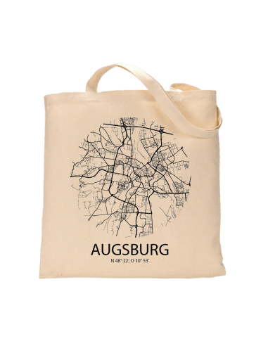 Jutebeutel nature \\"Augsburg Sky Eye \\" Zubehör & Geschenke 9,99 €