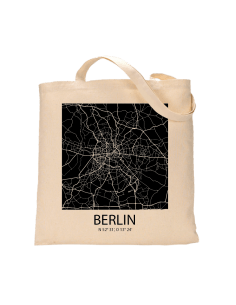 Jutebeutel nature \\"Berlin Sky Eye Block negativ \\" Zubehör & Geschenke 9,99 €