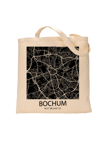 Jutebeutel nature \\"Bochum Sky Eye Block negativ\\" Zubehör & Geschenke 9,99 €