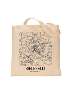 Jutebeutel nature \\"Bielefeld Sky Block\\" Zubehör & Geschenke 9,99 €