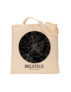 Jutebeutel nature \\"Bielefeld Sky Eye negativ\\" Zubehör & Geschenke 9,99 €