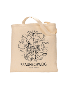 Jutebeutel nature \\"Braunschweig Sky Eye\\" Zubehör & Geschenke 9,99 €