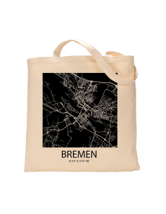 Jutebeutel nature \\"Bremen Sky Block negativ\\" Zubehör & Geschenke 9,99 €