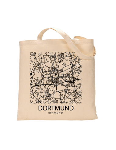 Jutebeutel nature \\"Dortmund Sky Block\\" Zubehör & Geschenke 9,99 €