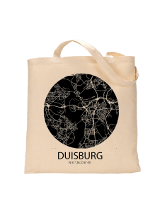 Jutebeutel nature \\"Duisburg Sky Eye negativ\\" Zubehör & Geschenke 9,99 €