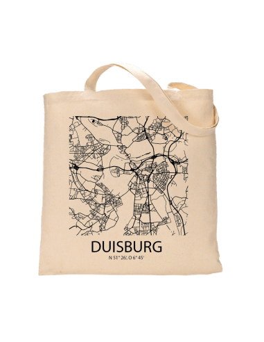 Jutebeutel nature \\"Duisburg Sky Block\\" Zubehör & Geschenke 9,99 €