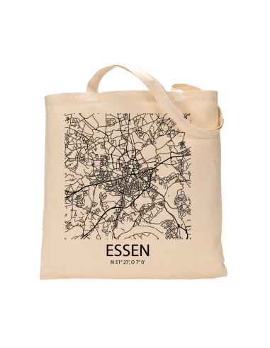 Jutebeutel nature \\"Essen Sky Block\\" Zubehör & Geschenke 9,99 €