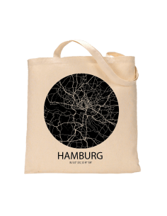 Jutebeutel nature \\"Hamburg Sky Eye negativ\\" Zubehör & Geschenke 9,99 €