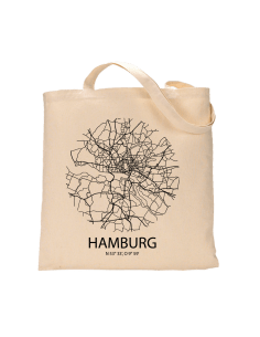 Jutebeutel nature \\"Hamburg Sky Eye\\" Zubehör & Geschenke 9,99 €