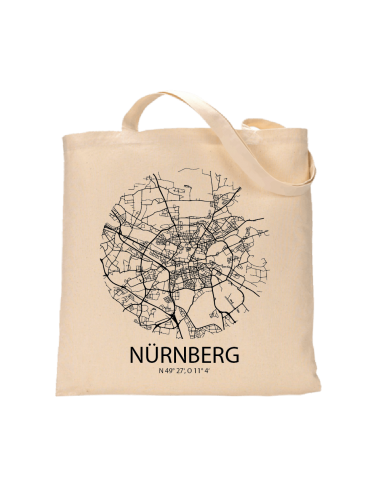 Jutebeutel nature \\"Nürnberg Sky Eye\\" Zubehör & Geschenke 9,99 €