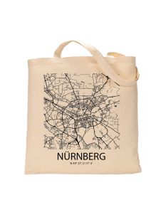 Jutebeutel nature \\"Nürnberg Sky Block\\" Zubehör & Geschenke 9,99 €