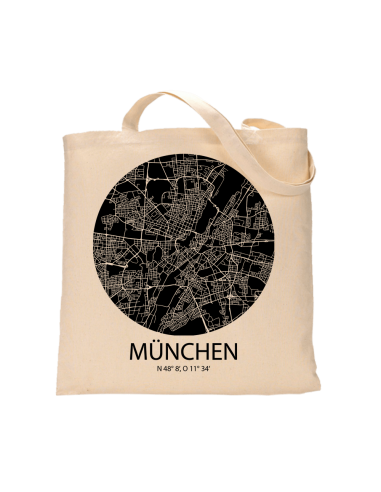 Jutebeutel nature \\"München Sky Eye negativ\\" Zubehör & Geschenke 9,99 €