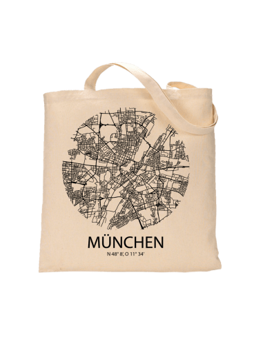 Jutebeutel nature \\"München Sky Eye\\" Zubehör & Geschenke 9,99 €