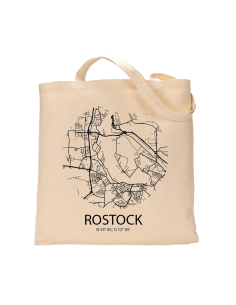 Jutebeutel nature \\"Rostock Sky Eye\\" Zubehör & Geschenke 9,99 €