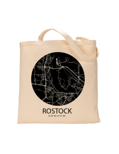 Jutebeutel nature \\"Rostock Sky Eye negativ\\" Zubehör & Geschenke 9,99 €