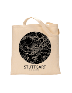Jutebeutel nature \\"Stuttgart Sky Eye negativ\\" Zubehör & Geschenke 9,99 €