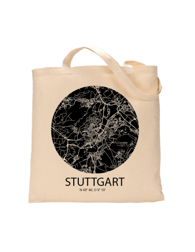 Jutebeutel nature \\"Stuttgart Sky Eye negativ\\" Zubehör & Geschenke 9,99 €