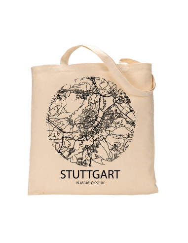 Jutebeutel nature \\"Stuttgart Sky Eye\\" Zubehör & Geschenke 9,99 €