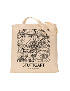 Jutebeutel nature \\"Stuttgart Sky Block\\" Zubehör & Geschenke 9,99 €