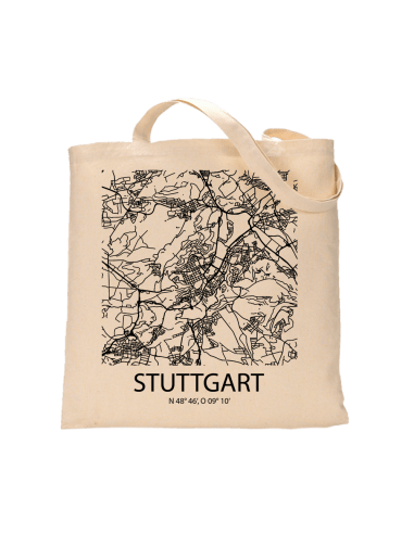 Jutebeutel nature \\"Stuttgart Sky Block\\" Zubehör & Geschenke 9,99 €