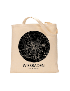 Jutebeutel nature \\"Wiesbaden Sky Eye negativ\\" Zubehör & Geschenke 9,99 €