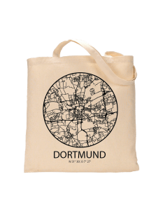 Jutebeutel nature \\"Dortmund Sky Eye mit Kontur\\" Zubehör & Geschenke 9,99 €