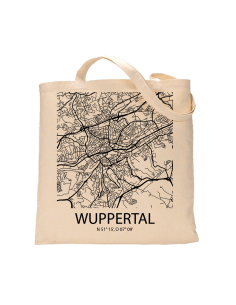 Jutebeutel nature \\"Wuppertal Sky Block\\" Zubehör & Geschenke 9,99 €