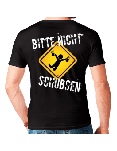 Bitte nicht schubsen T-Shirt Hoodie Party, Fun & Urlaub 18,90 €