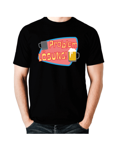 Problem Lösung Bier T-Shirt Hoodie Party, Fun & Urlaub 18,90 €