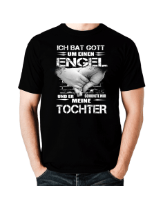 Ich bat Gott um einen Engel Tochter T-Shirt Hoodie 2 Baby & Familie  18,90 €