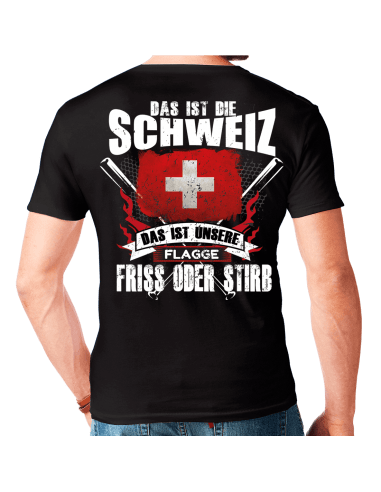 Das ist die Schweiz T-Shirt Hoodie Politik 18,90 €