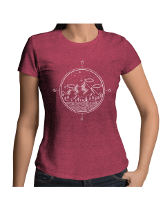 Kompass Outdoor Camping T-Shirt Damenshirt Sport & Freizeit 18,90 €