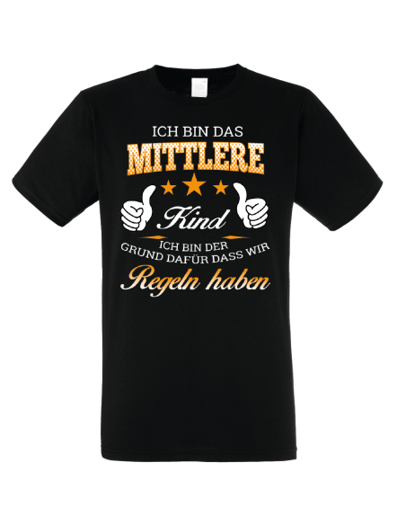 Familienshirts 5er T-Shirt Set schwarz - Regeln der Familie Baby & Familie  75,00 €