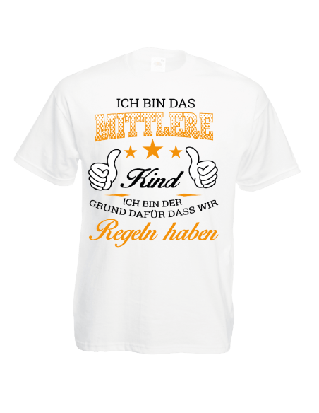 Familienshirts 5er T-Shirt Set weiss - Regeln der Familie Baby & Familie  70,00 €