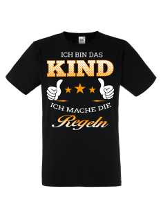 Familienshirts 3er T-Shirt Set schwarz - Regeln der Familie Baby & Familie  49,00 € 2