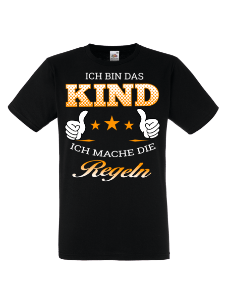 Familienshirts 3er T-Shirt Set schwarz - Regeln der Familie Baby & Familie  49,00 €