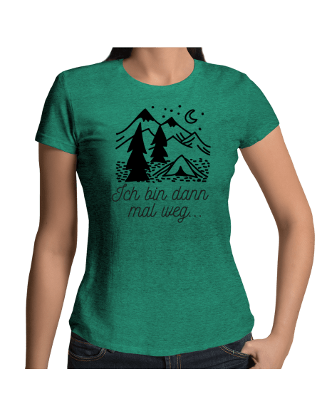 Ich bin dann mal weg Outdoor Camping T-Shirt Sport & Freizeit 18,90 €