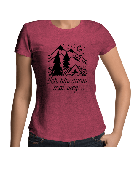 Ich bin dann mal weg Outdoor Camping T-Shirt Sport & Freizeit 18,90 €