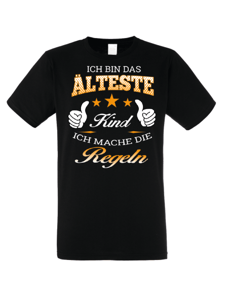 Familienshirts 7er T-Shirt Set schwarz - Regeln der Familie Baby & Familie  89,00 €